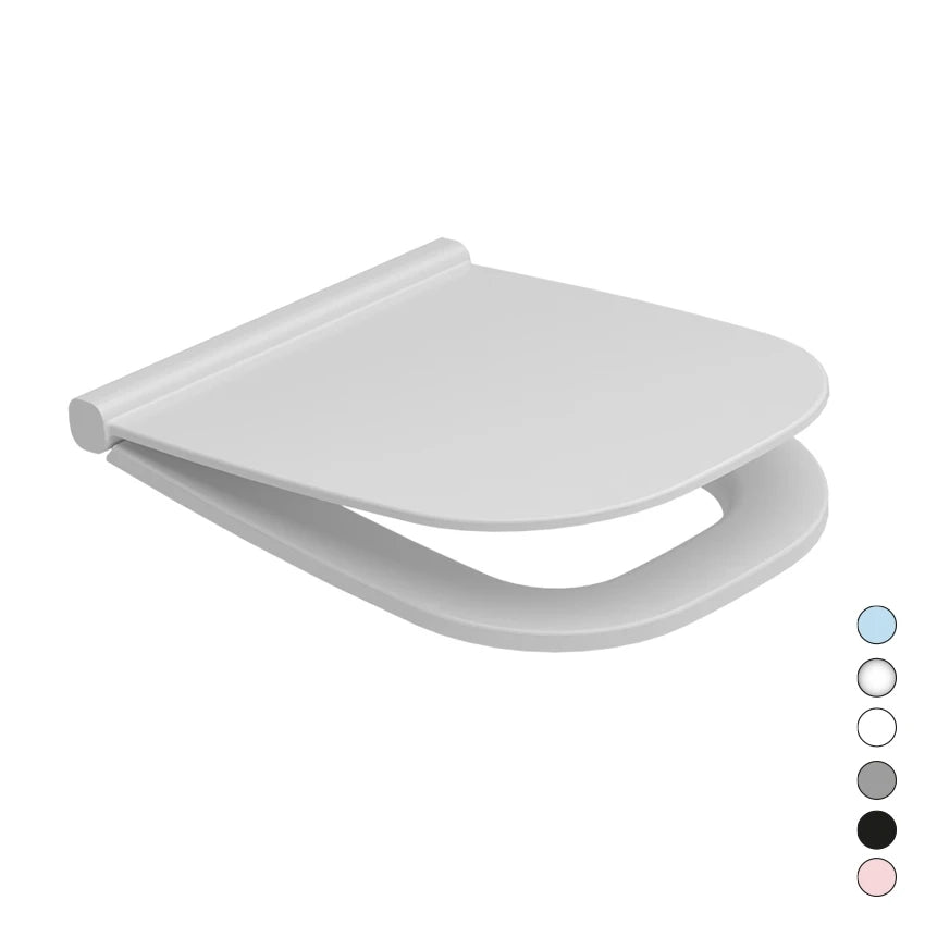 Sedile WC termoindurente DOLOM Alba Soft Closing Bianco