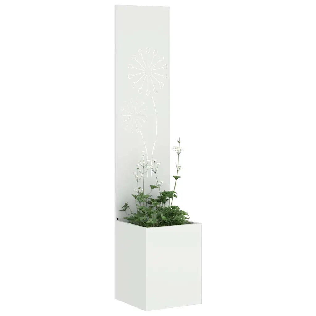 Schermo per privacy in giardino Traforo Bianco 32 x 150 cm CFW3797894