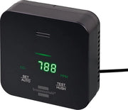 Metrino di CO2/ rilevatore di anidride carbonica per il controllo della qualità dell'aria (con display di semaforo e segnale di allarme, funzione batteria fino a 12 ore)