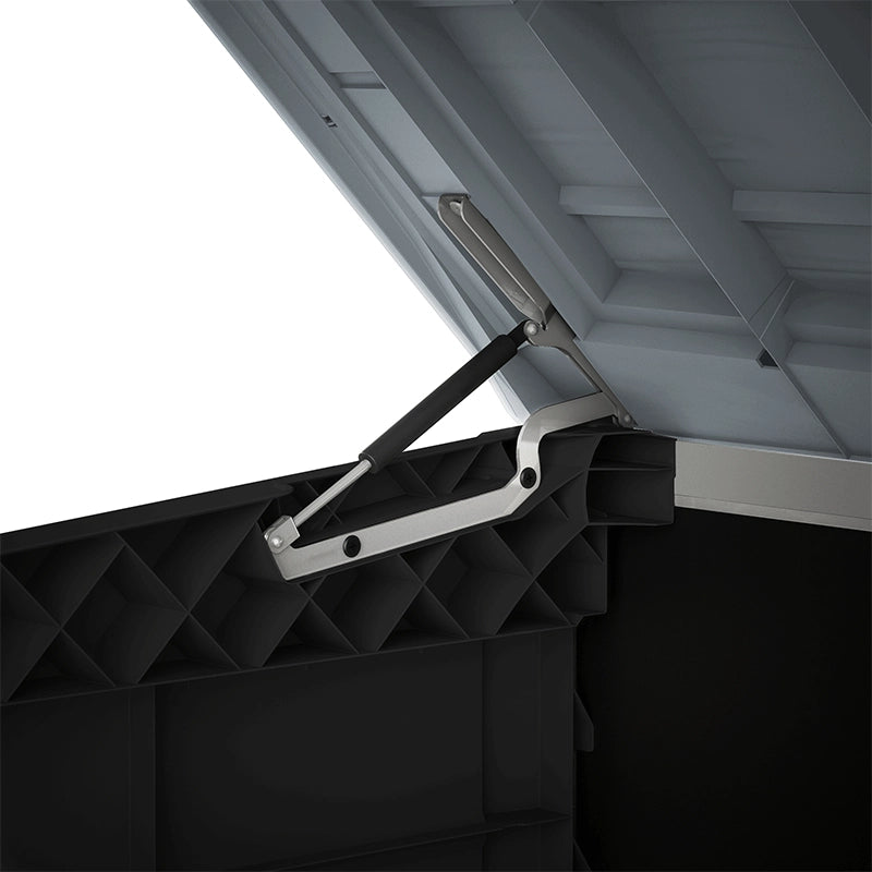 Cassa multifunzionale 1200L - Nero e grigio