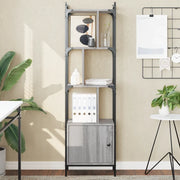 Libreria Anta Grigio Sonoma 44,5x30x154,5 cm Legno Multistratocod mxl 82172
