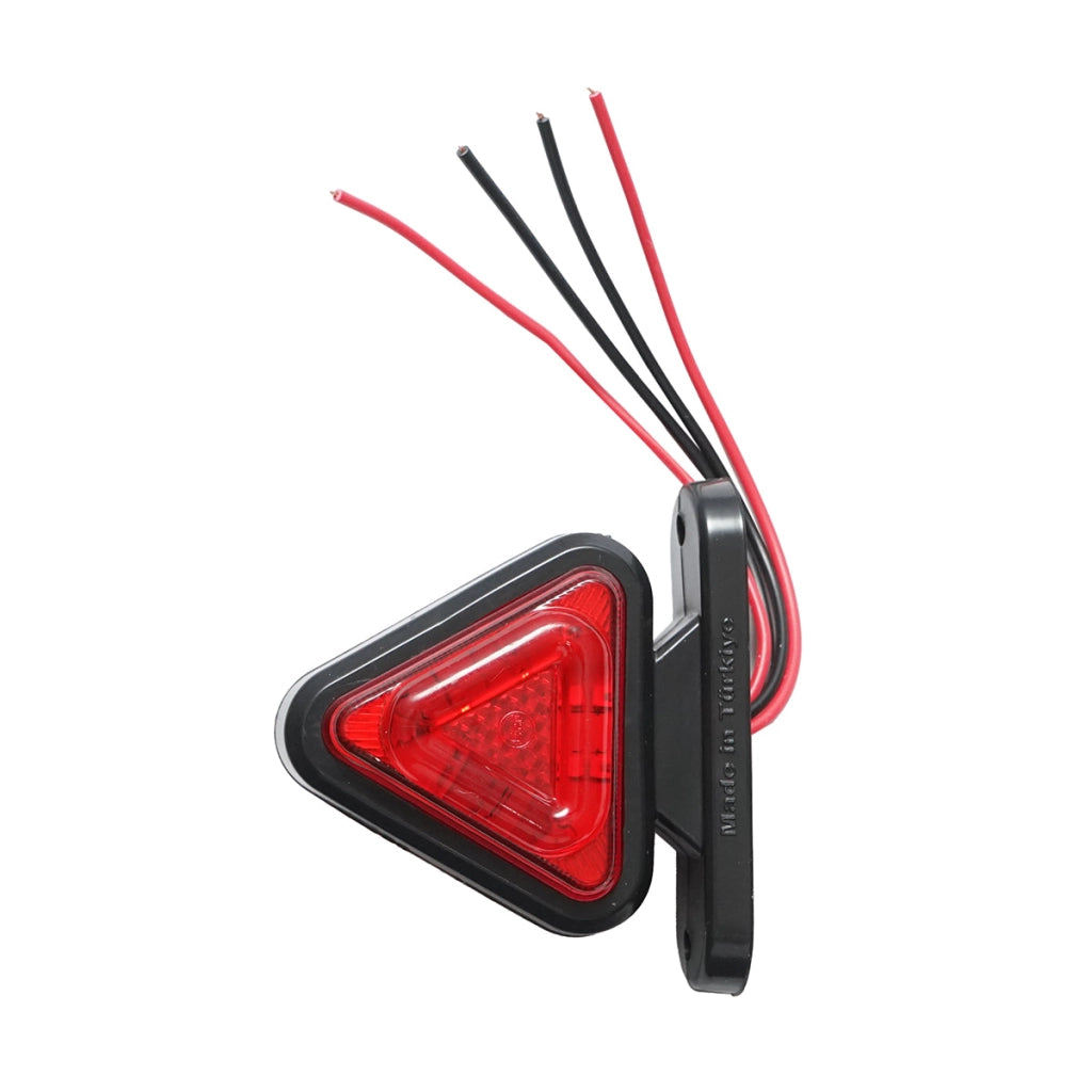 Luce di posizione laterale triangolare a LED 12-24V, giallo-rosso FR0101 Breckner Germany