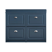 Scarpiera salvaspazio Slim, portascarpe salvaspazio Regolabili blu L104*P24*A83 cm FSR79-B