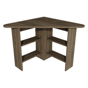 Mamette, Scrivania 5 Ripiani, 80x80x74h cm Marrone Noce