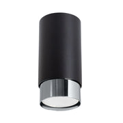 Spot soffitto moderno OSCURO nero/cromo GU10 10W PureLume