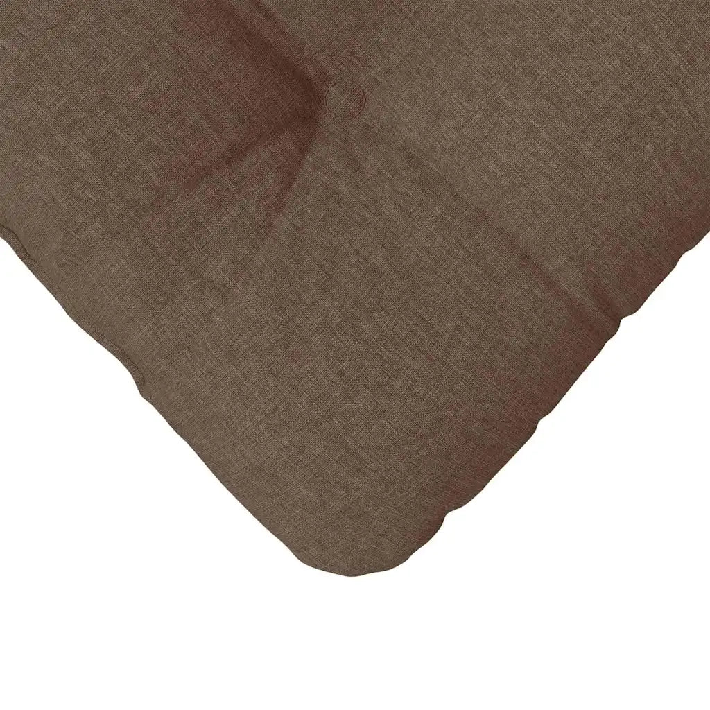 Cuscini per Seduta 4 pcs Marrone 40 x 40 x 12 cm Tessuto