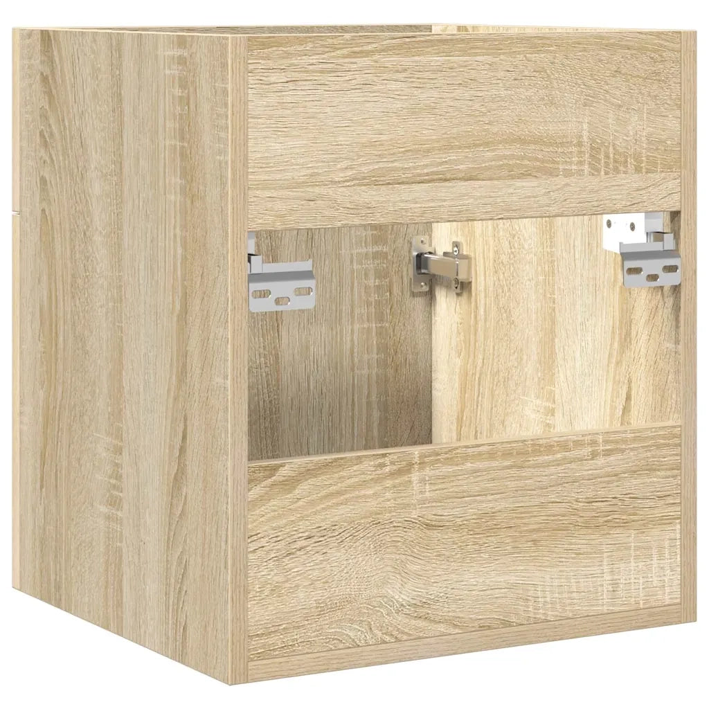 Mobile Lavabo | Armadio Lavabo Bagno Rovere Sonoma 41x38,5x46 cm in Truciolato