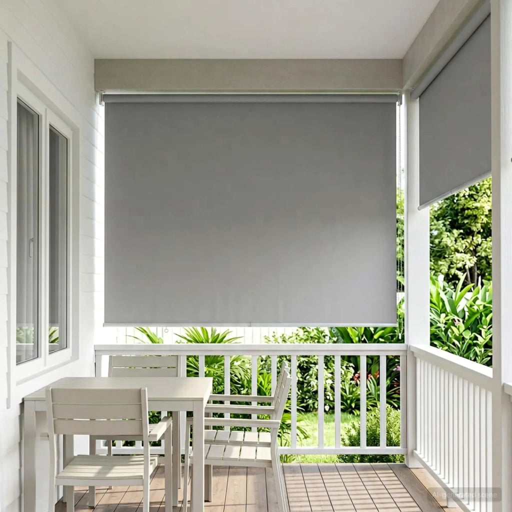 Voletta a rullo con protezione UV Grigio Chiaro 140 x 230 cm 42041275