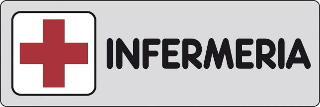 ETICHETTA ADESIVA 150X50 INFERMERIA- 10,0 pz