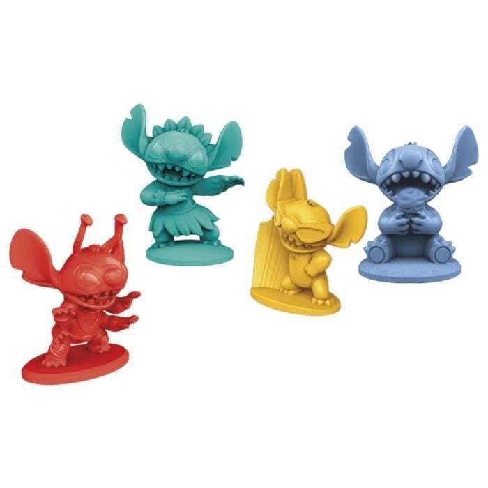 Monopoly Stitch, gioco da tavolo, da 2 a 4 giocatori, 30 minuti, edizione Disney Lilo & Stitch, da 8 anni in su
