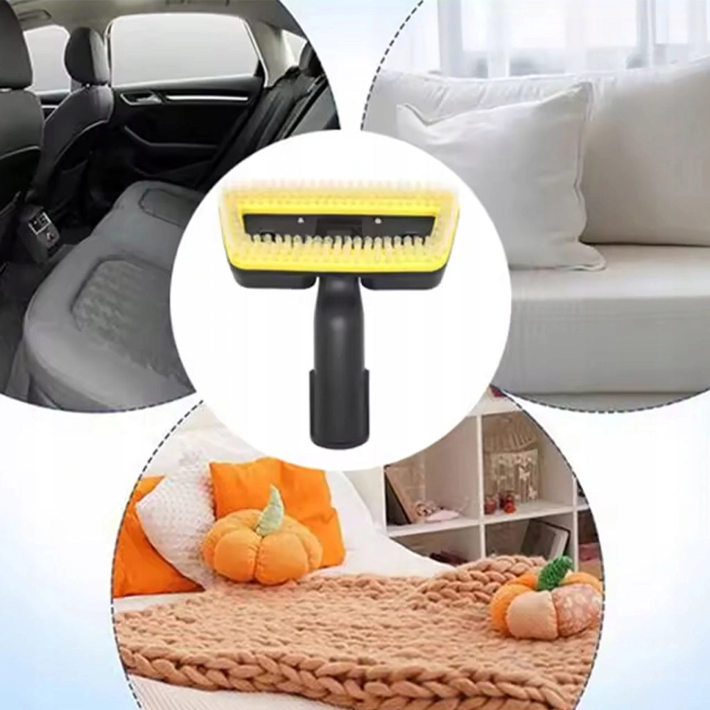Spazzola Manuale Rettangolare di Ricambio compatibile con Pulitori a Vapore Kärcher SC1–SC5 – Montaggio Click