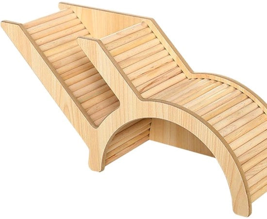 Casa per Roditori in Legno 32 x 10,5 x 15,3 cm - Casa per Roditori - Rifugio per Roditori - Nido per Roditori - Giocattolo per Roditori - Sostenibile e Sicuro - Casa per Roditori