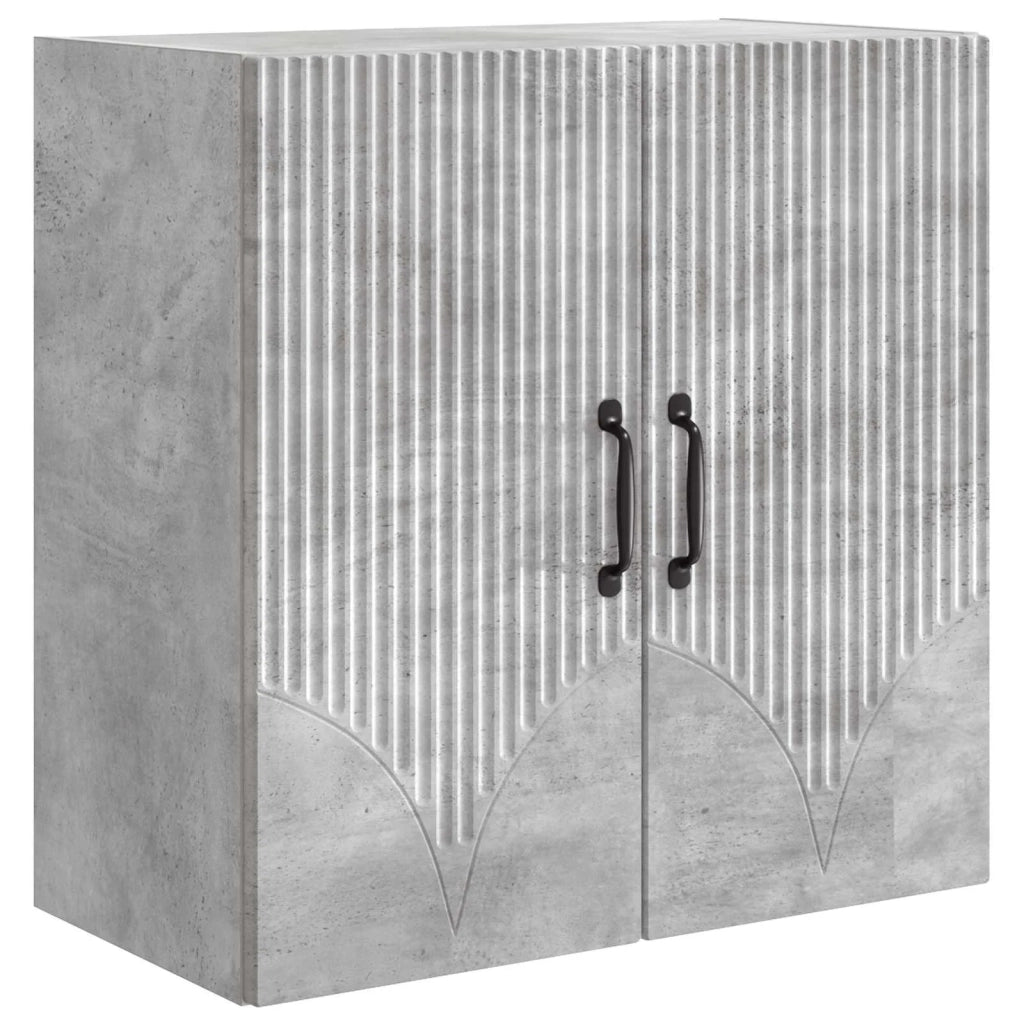 Mobiletto a muro Grigio Cemento 59 x 31 x 60 cm 898918