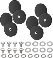 Magnetodi neodimio - magneti di gomma rotondi - 8 pezzi - viti M4