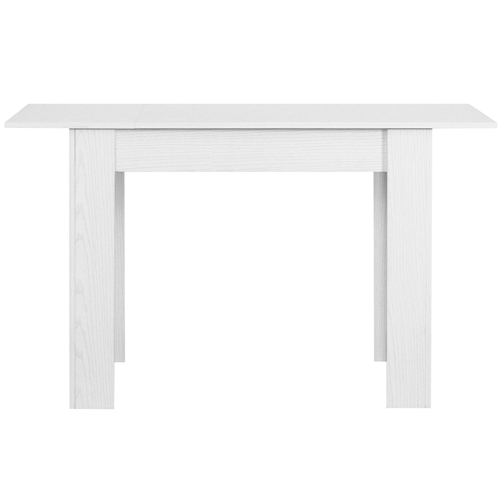 Tavolo Allungabile Cucina Sala Pranzo 110 a 150cm Bianco Frassinato Estensibile