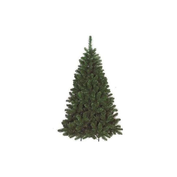 Amicasa Albero di Natale Antelao 180 cm 601 rami PVC diametro 109 cm colore Verde