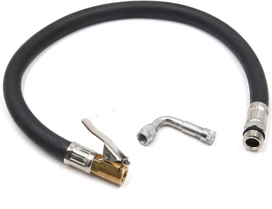 Clip auto luce per pneumatici 37 cm con valvola a 90 gradi e materiali di alta qualità.