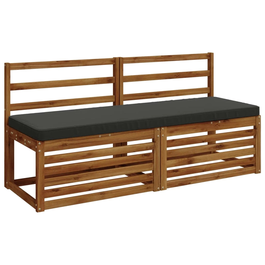 Cuscini per Panchina a 2 Pezzi VUGHT 2 pz 100% Poliestere 951947