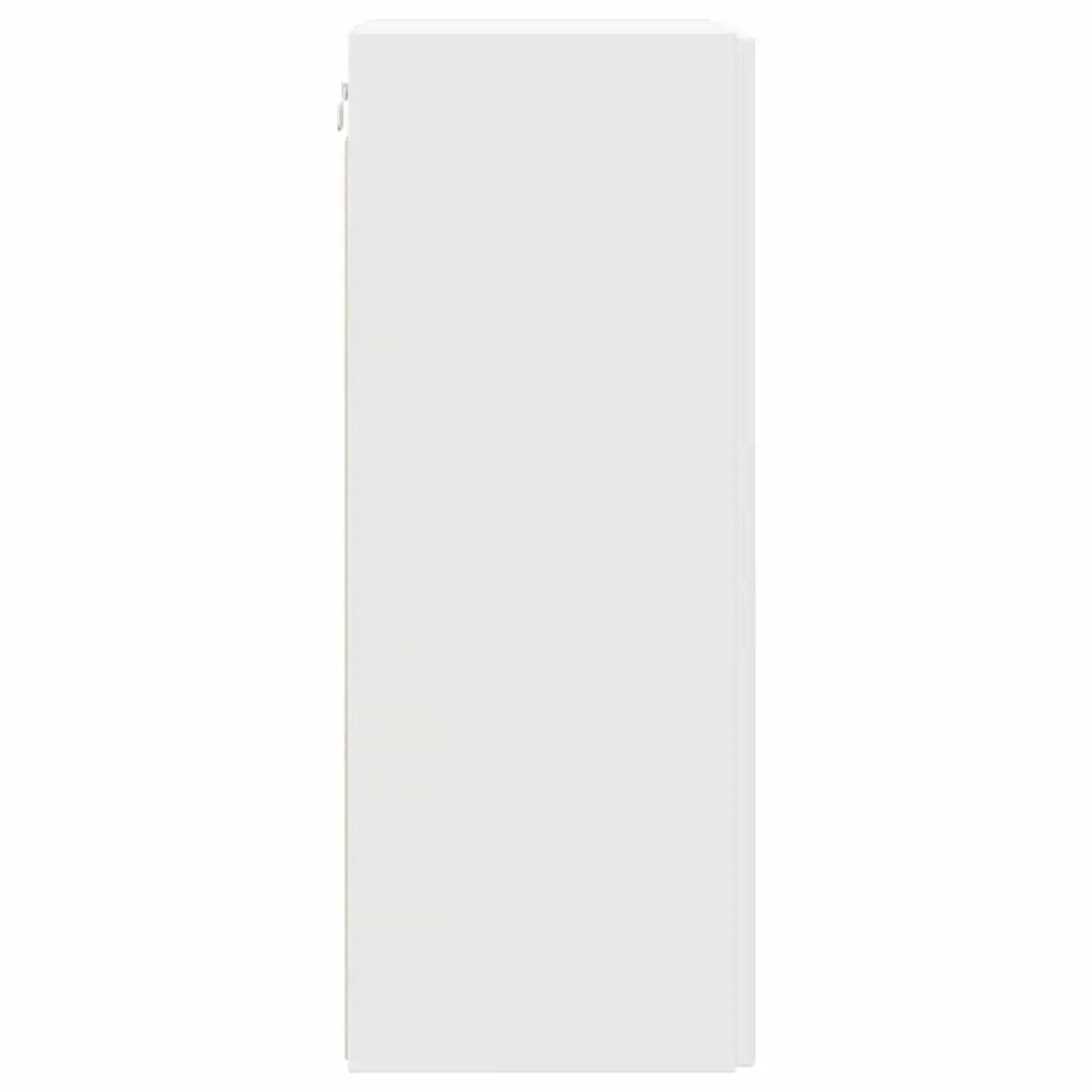 Mobile TV da parete-Mobile TV a Muro-Credenza TV Bianco 30 x 31 x 80 cm Legno multistrato