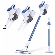 Scopa Elettrica 2in1 Ricaricabile Senza Fili 150W Aspirapolvere Spazzola Rotante
