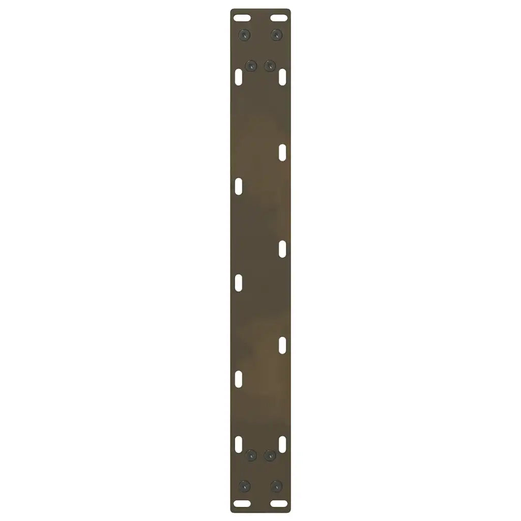 Gambe per Tavolino da Caffè in Acciaio Naturale 2 pz 50x(42-43) cm Acciaio 4013283