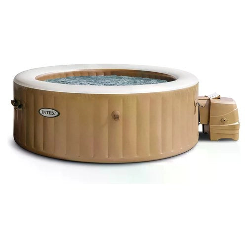 Spa idromassaggio intex 28426 bubble massage pure 120 getti beige saha