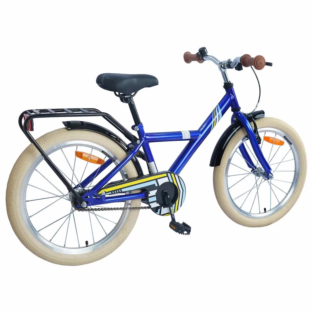 Bicicletta per Bambini 24 Pollici per 8-12 anni Blu Scuro