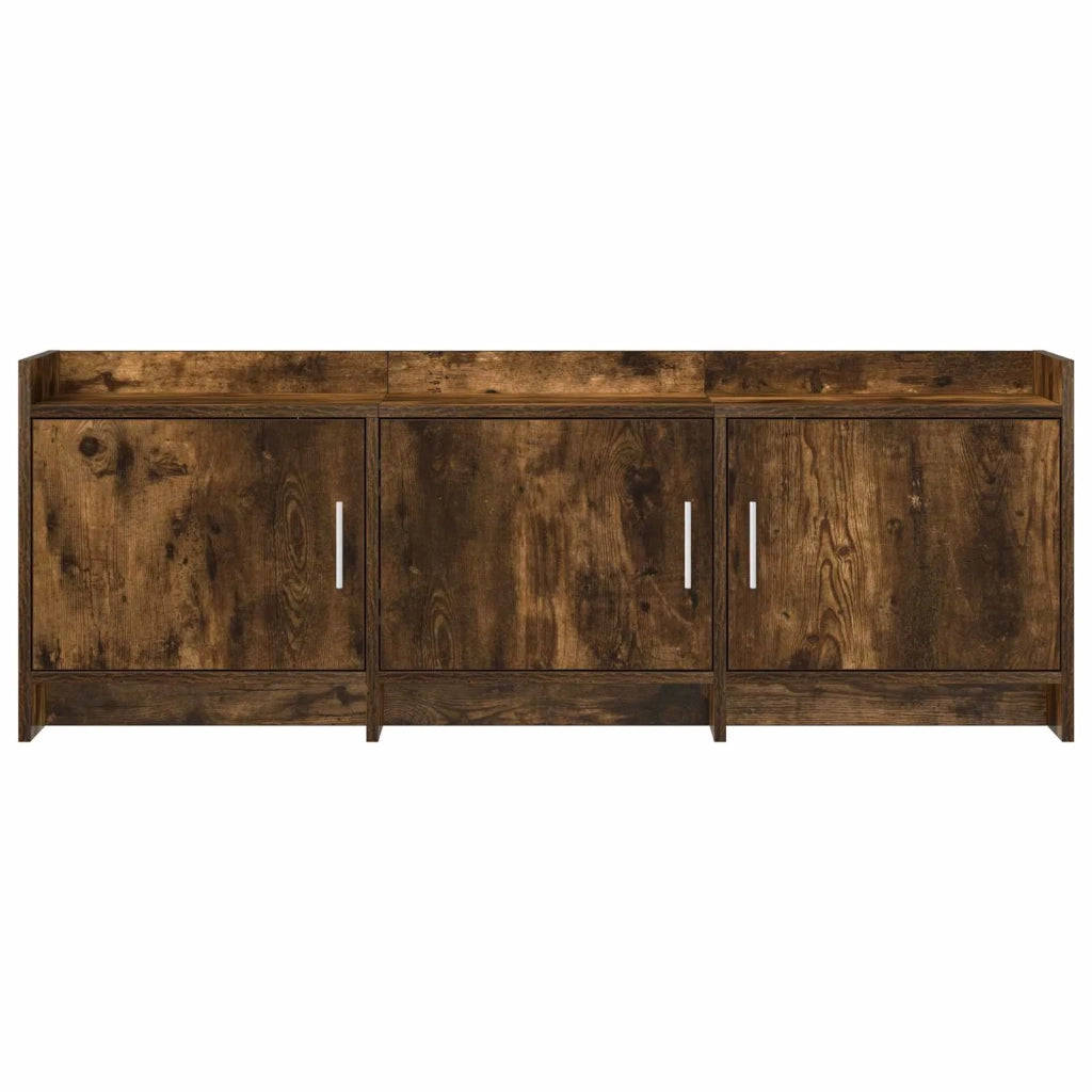 Mobile TV 130 x 33 x 47 cm Rovere Fumo Legno ingegnerizzato 8011199