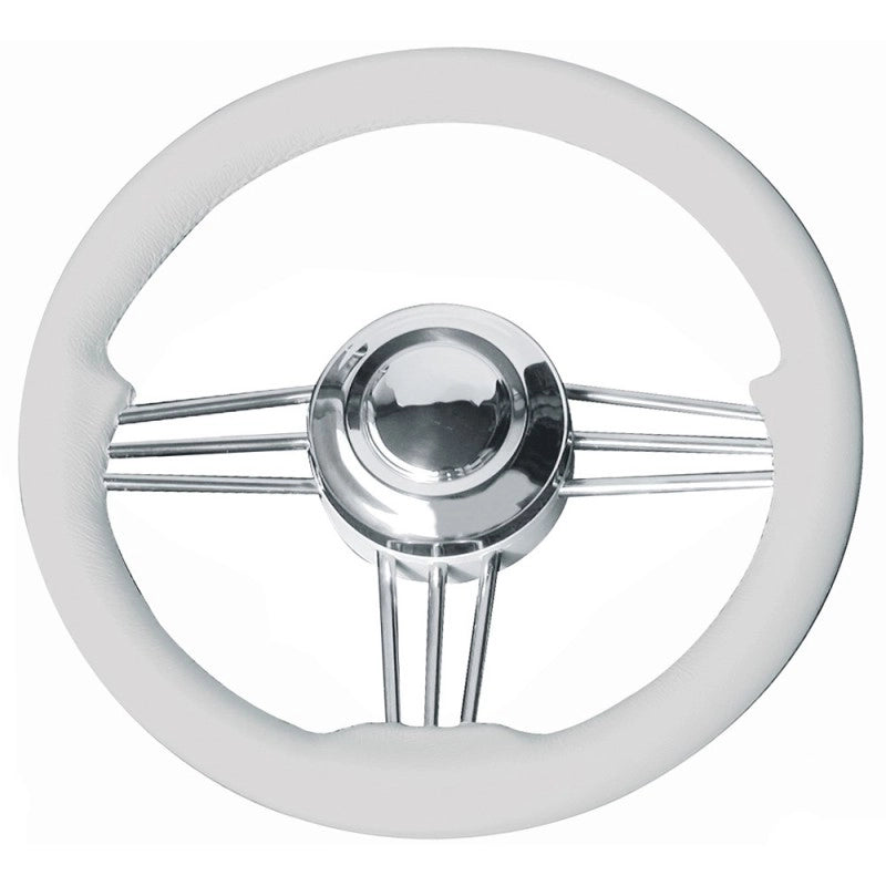 RUOTA TIMONE T14 BIANCA Ø MM.350