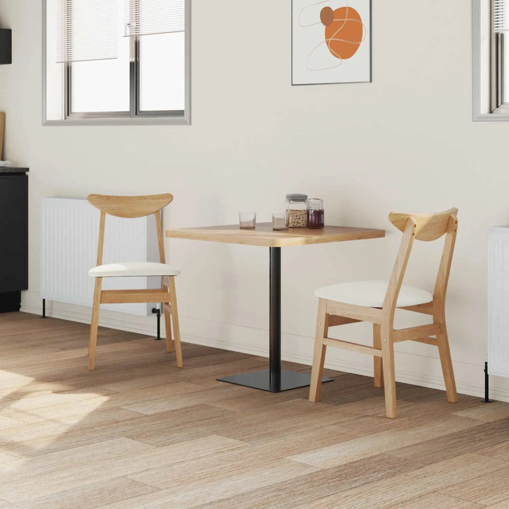Sedie da pranzo 2 pcs Naturale 42 x 47.5 x 81 cm 42020431