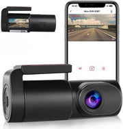 Cannoni di Sorveglianza per Auto - Vista Anteriore e Posteriore - Registrazione Video - Sicurezza Stradale - Prevenzione Danni - Funzione di Rilevamento di Incidenti - Funzione di Registrazione Continua - Funzione di Registrazione Notturna