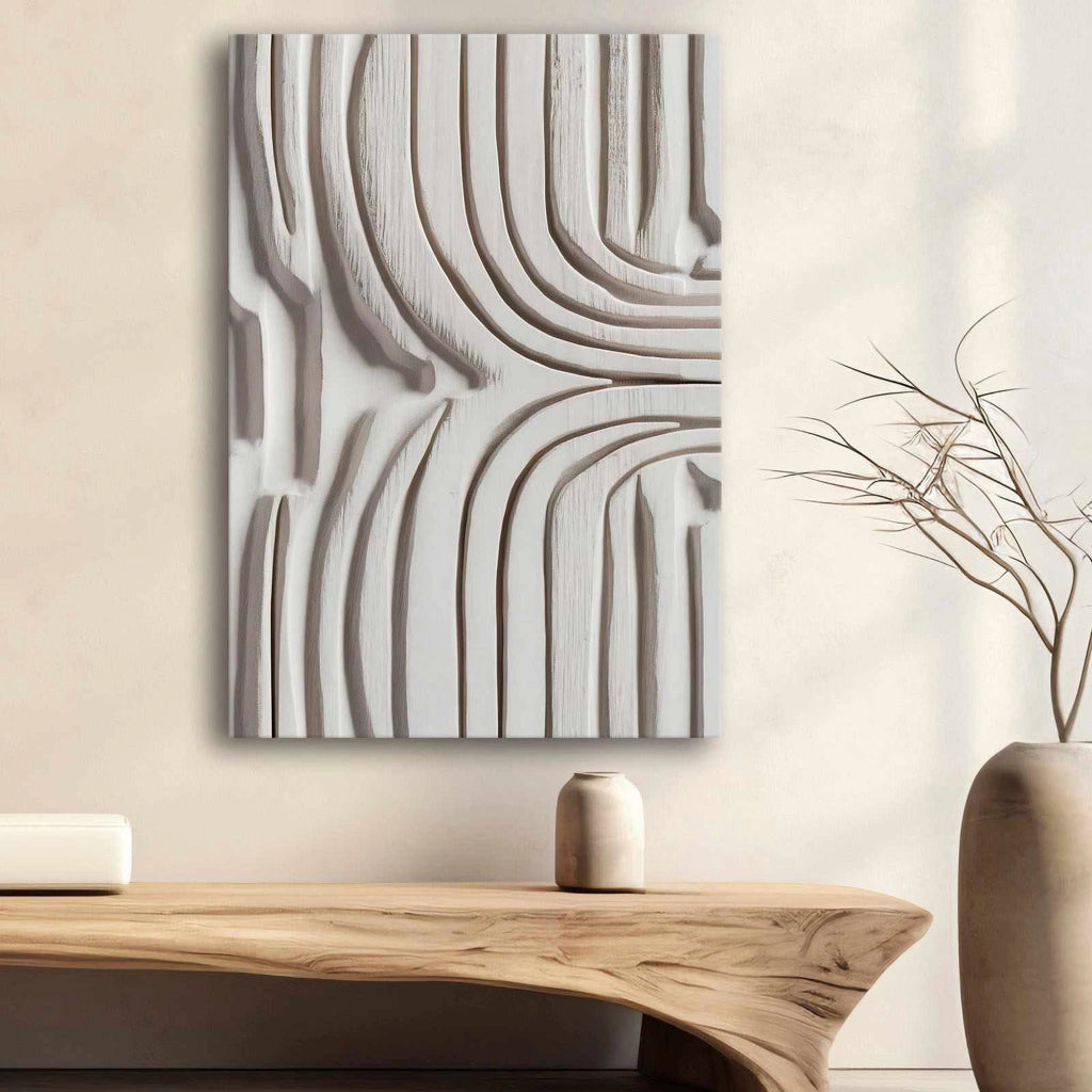 Naga, Quadro Materiale Struttura in Tessuto, 70x100h cm Multicolore