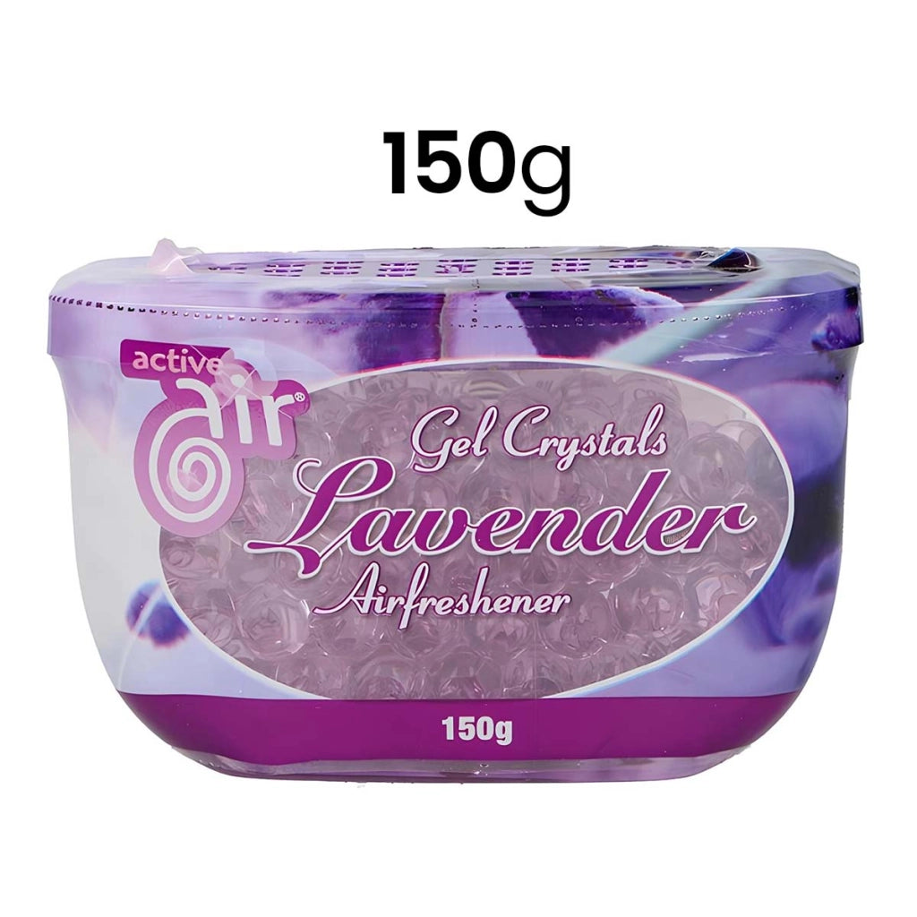 Deodorante in gel profumato alla lavanda 150 g per auto o bagno Viola Active Air