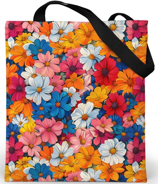Borsa da viaggio con cerniera - Borsa estetica - Tela di velluto - Borsa da donna in tessuto con cerniera Dimensioni: H42 cm - Borsa in juta stampata - Borsa da donna da viaggio - Borsa estetica in tessuto B37 cm