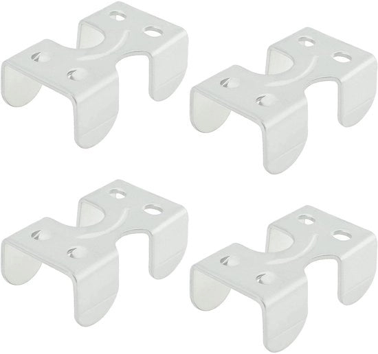 Touwklem 4x - Stalen Klem - Vervangend Deel N265876 - Per Cavi 1/4" fino a 3/8" - Lunghezza 39 mm - Larghezza 21 mm