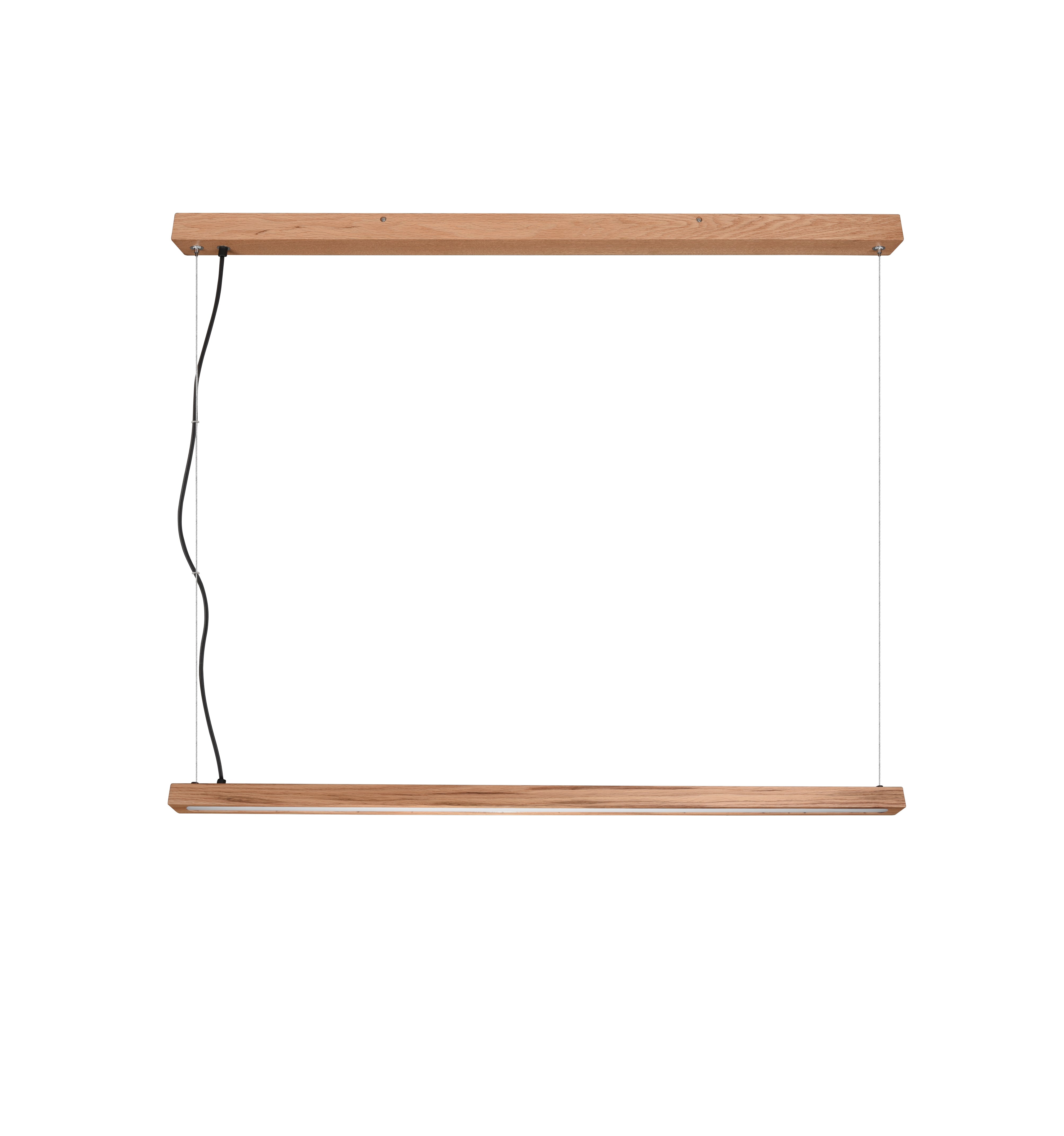 Lampada a Sospensione da Interno a led in Legno naturale Legno Naturale