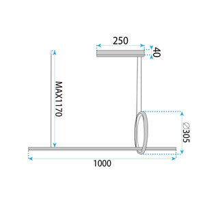Lampada Lhj111-cp C Brush Gold
