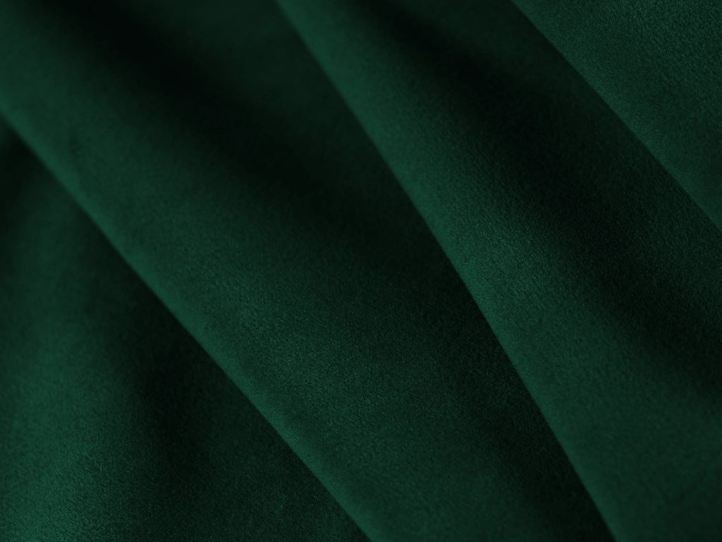 Cosmopolitan Design - Divano angolare modulare reversibile "Rome" 7 posti in velluto verde bottiglia 