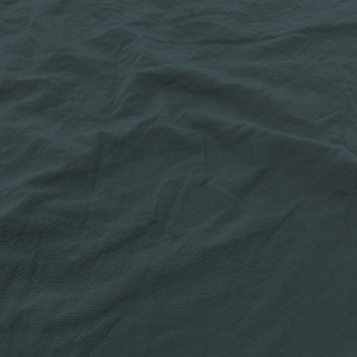 Copripiumino Matrimoniale con Sacco e Federe Linea Water Washed Salvia