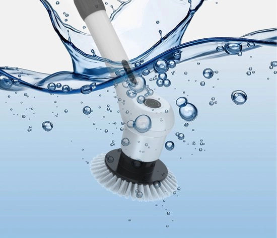 Aspiratore elettrico per la pulizia, spazzola per la pulizia domestica, multifunzionale 3 posizioni, aspiratore elettrico senza fili per cucina/bagno/intelligente