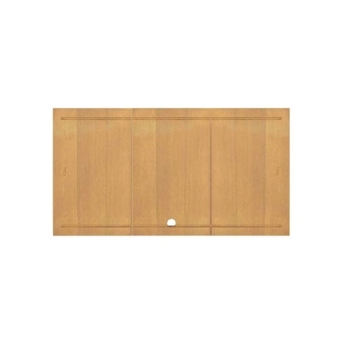 Elleci KIT_ 3 Taglieri - Accessorio per lavello Dogma, in legno chiaro, compatibile con vasche singole e doppie, superficie antibatterica, design salvaspazio, Legno chiaro