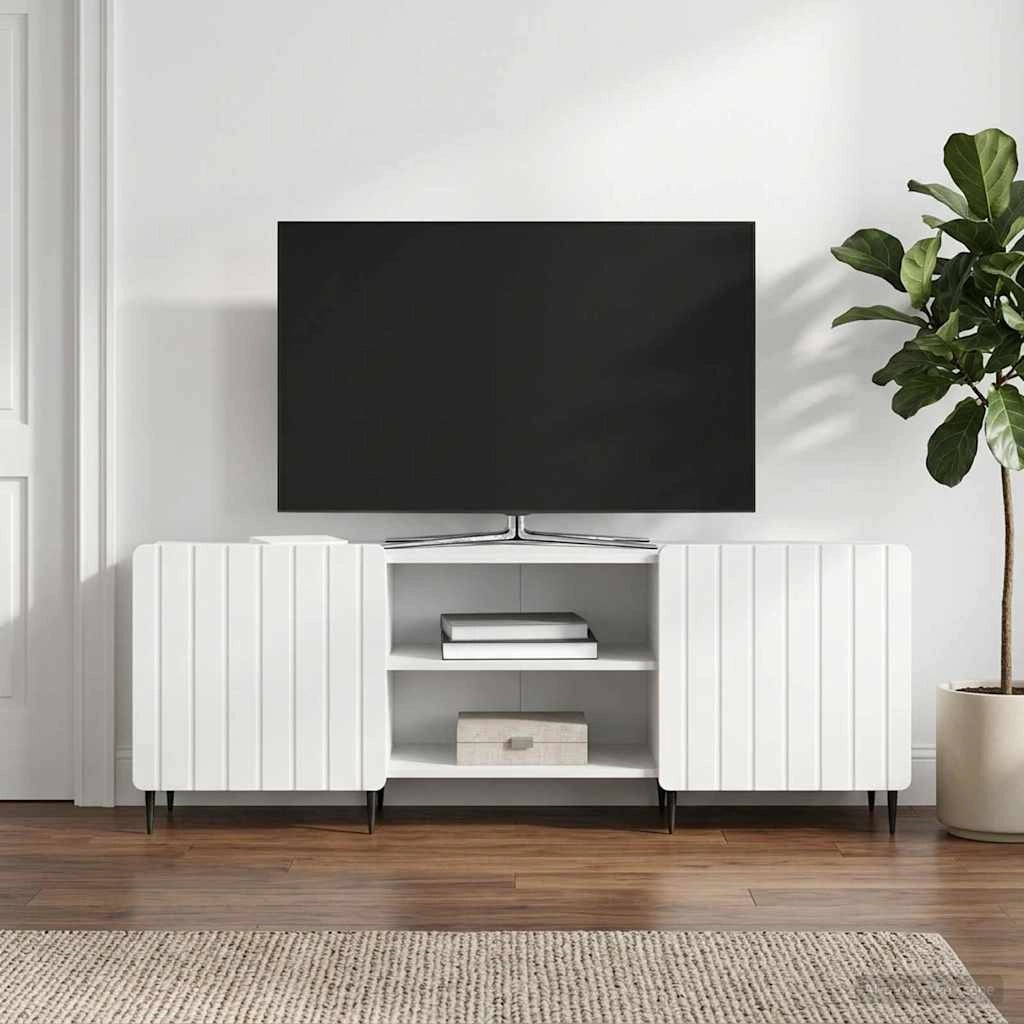 Mobile TV Bianco 150 x 31 x 52 cm Legno ingegnerizzato 894455