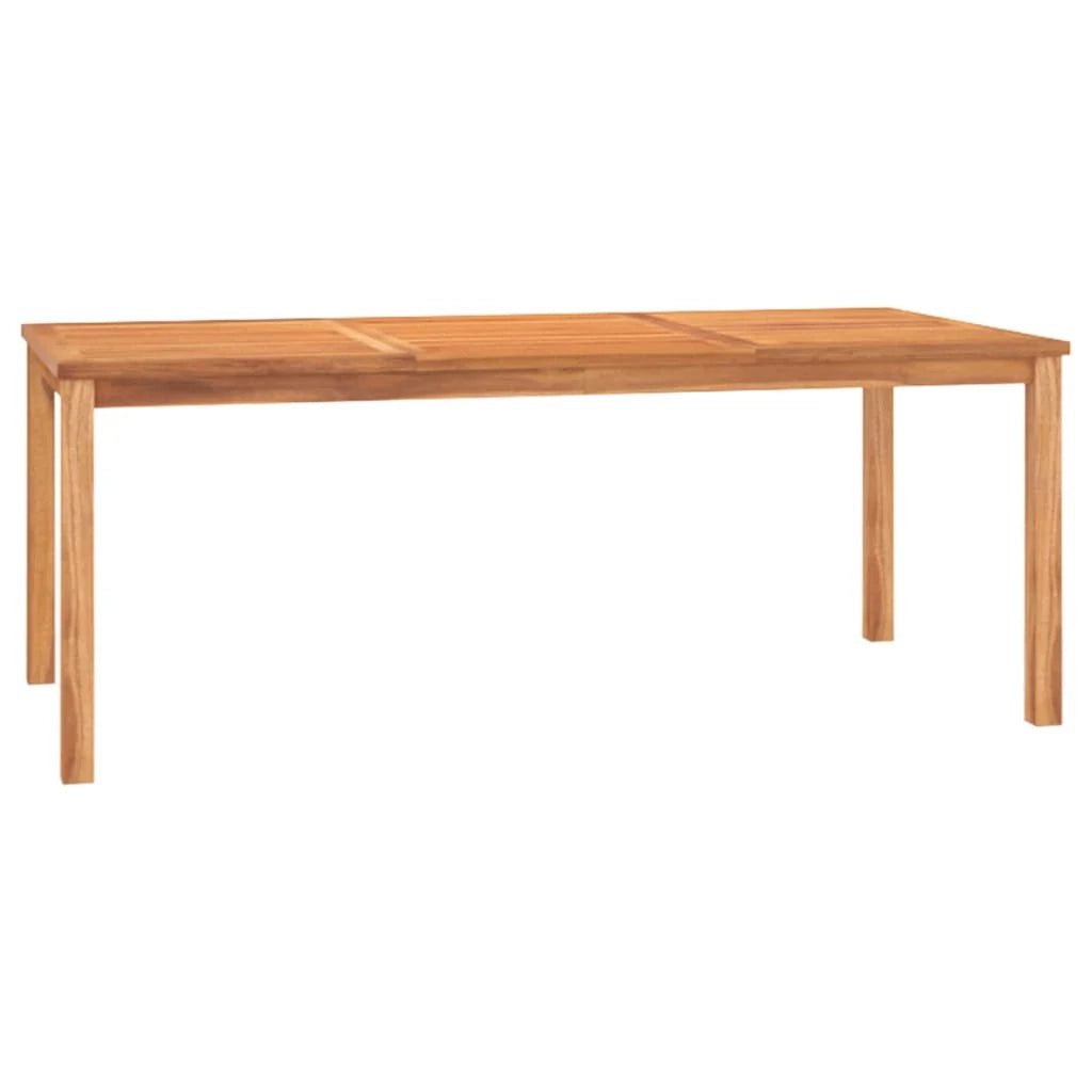 Set da pranzo da giardino 5 pezzi mobili da esterno legno massello di teak 02_0014297