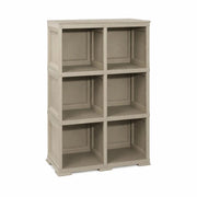SCAFFALE 3 MODULI TALPA 79X42,5X125 CM – LIBRERIA A VISTA SENZA ANTE PER ZONA LIVING E STUDIO
