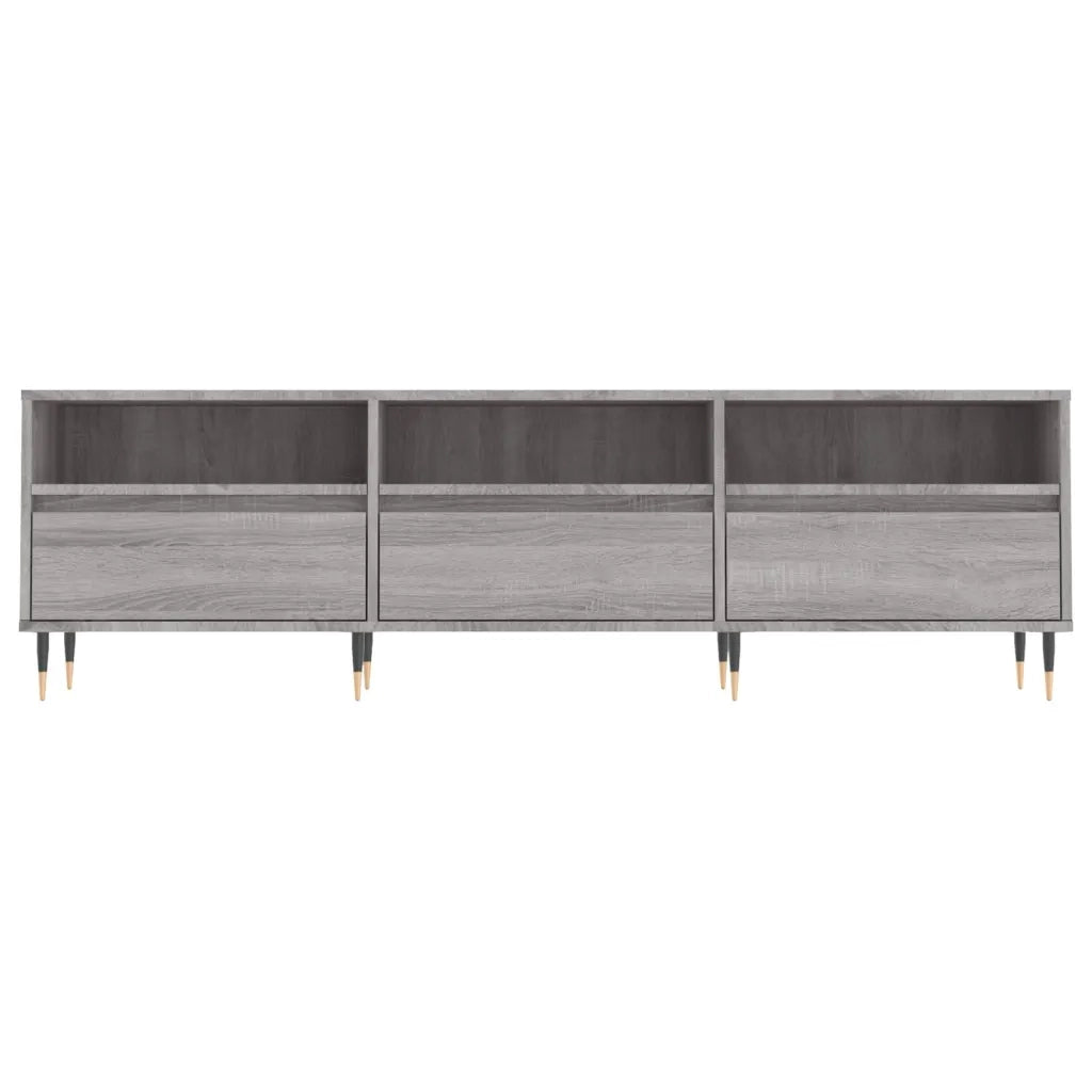 Mobile TV | Armadietto TV | Mobile Porta TV Grigio Sonoma 150x30x44,5 cm Legno Multistrato