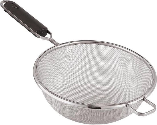 Sfida di gas in ABS con maniglia - ideale per il filtraggio - acciaio inossidabile - diametro 26 cm