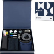 Set Completo da Golf, Tee da Golf, Asciugamano, Cintura da Golf, Cappello da Golf, Attrezzo per Divot, Segnapallina & Borsa Portaoggetti, Scatola Regalo Golf per Uomo e Donna
