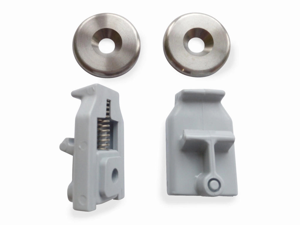R500/08 Ricambio Ganci Box Doccia TDA Serie DADO  Kit 2 pz