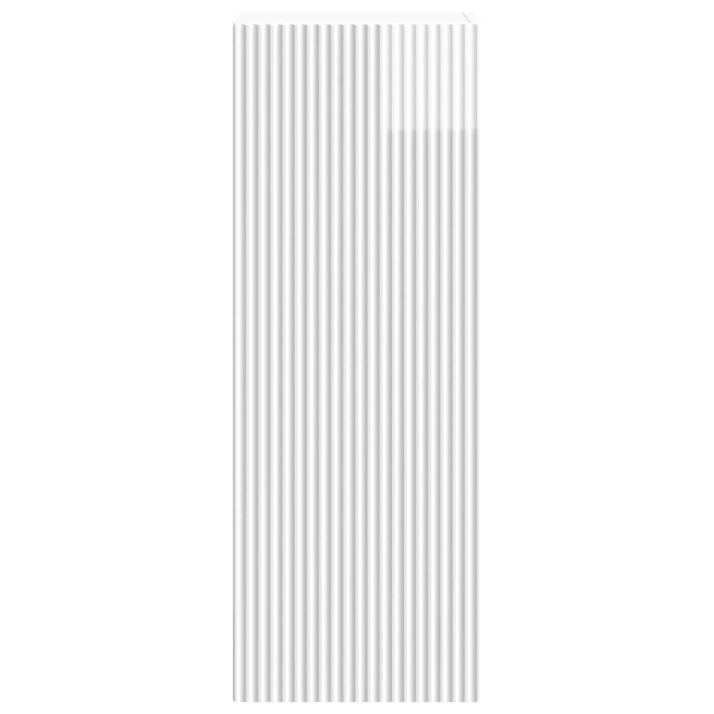 Mobiletto a muro Bianco Lucido 33 x 34,5 x 90 cm
