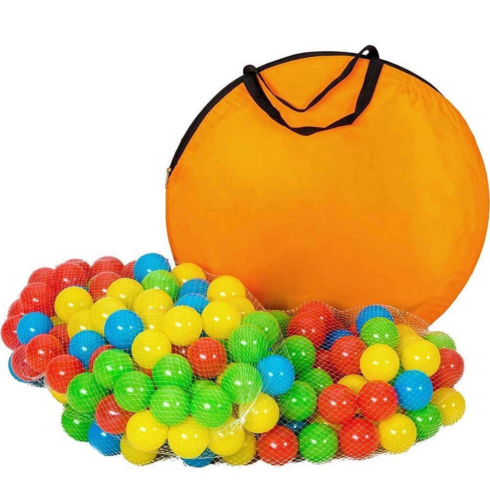 Tenda Igloo Per Bambini Con 200 Palline + Tunnel Pieghevole Giochi Salvaspazio
